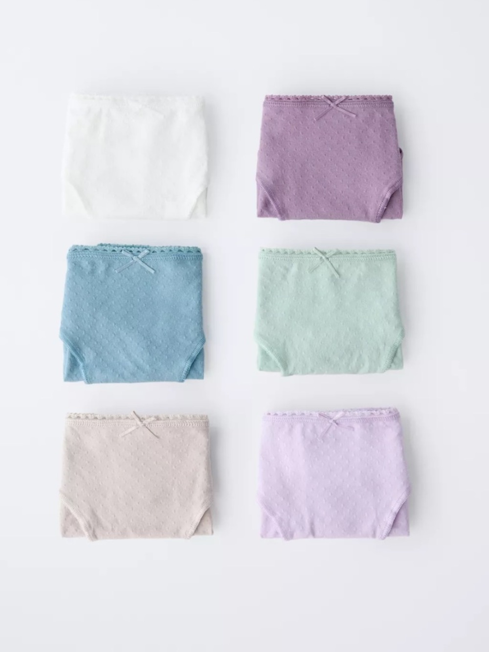 ZARA SIX-PACK OF STRUCTURED UNDERWEAR